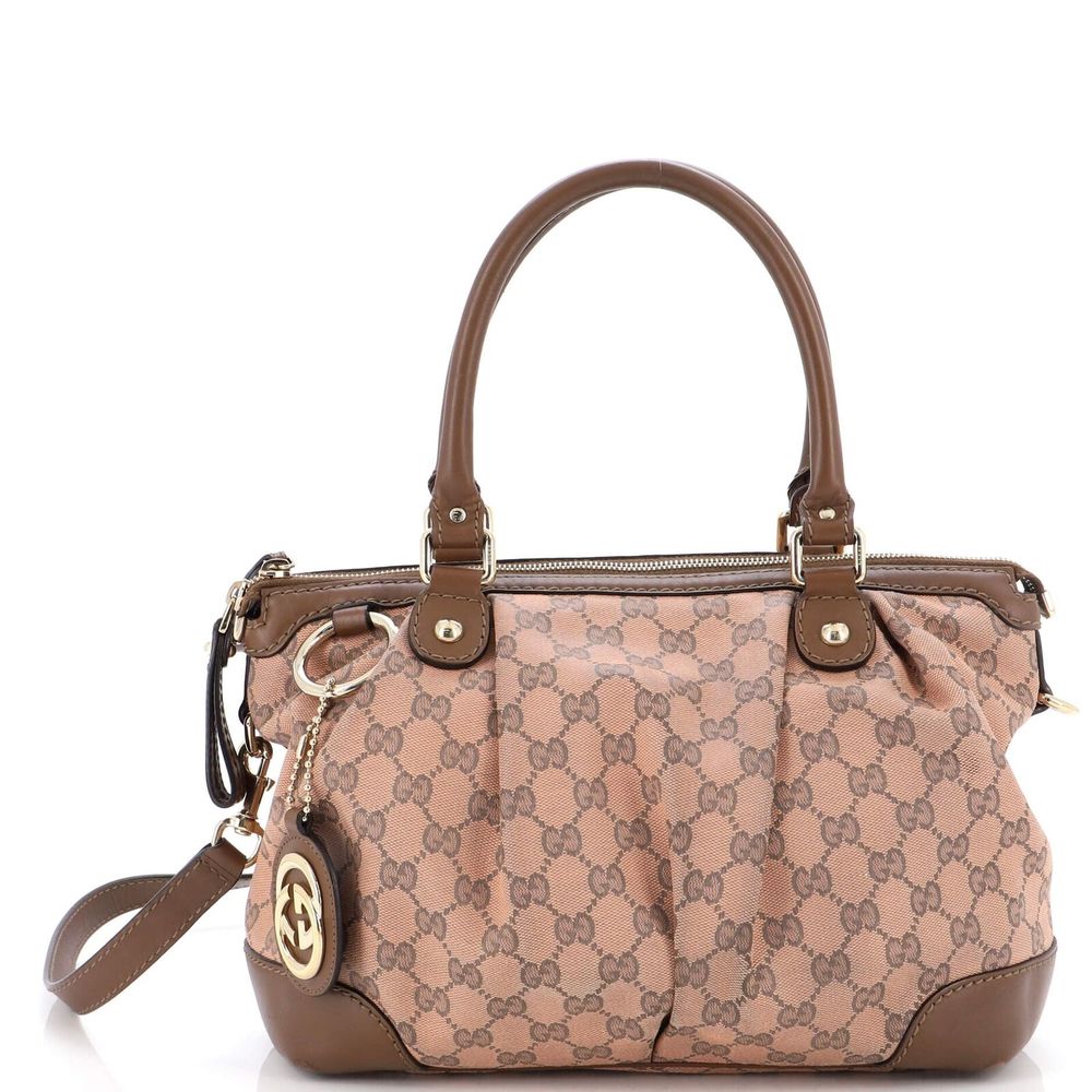 Gucci Sukey Top Handle Satchel Gg #72554G64B